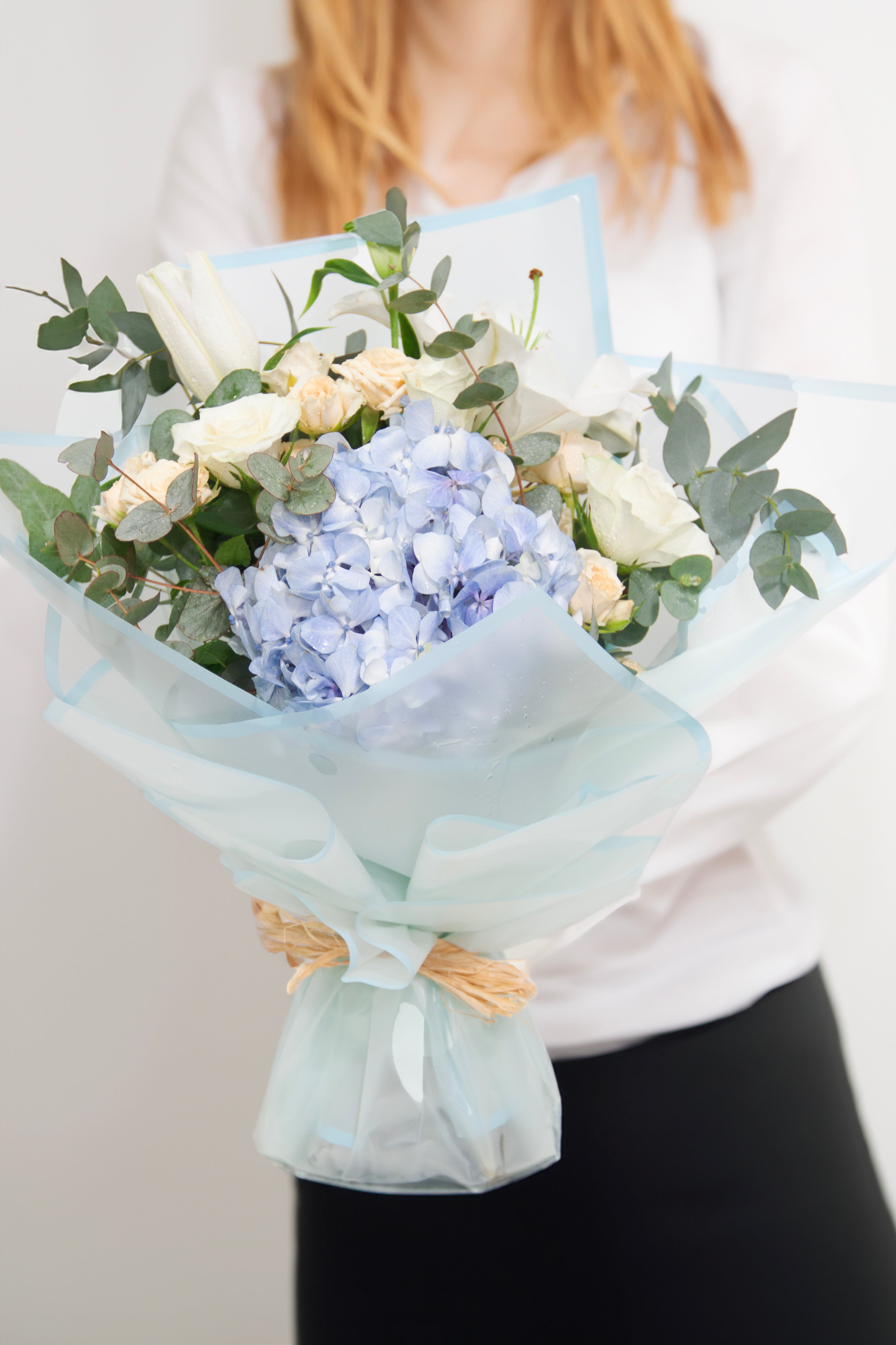Burst of Blue bouquet