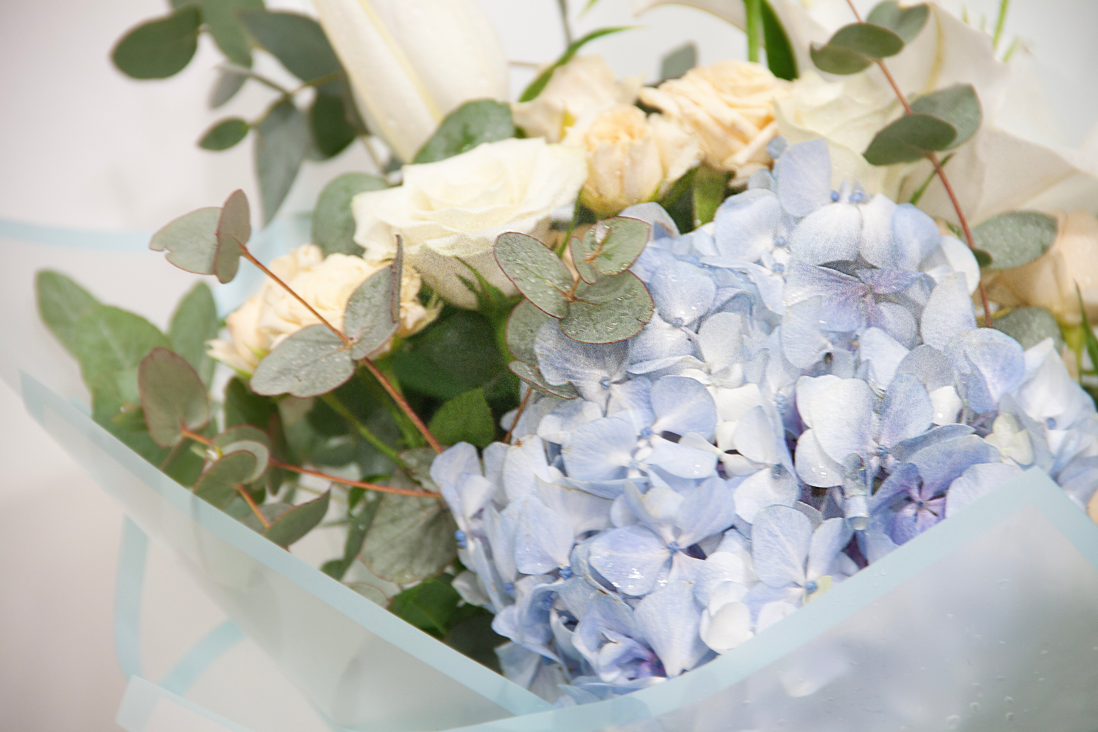 Burst of Blue bouquet