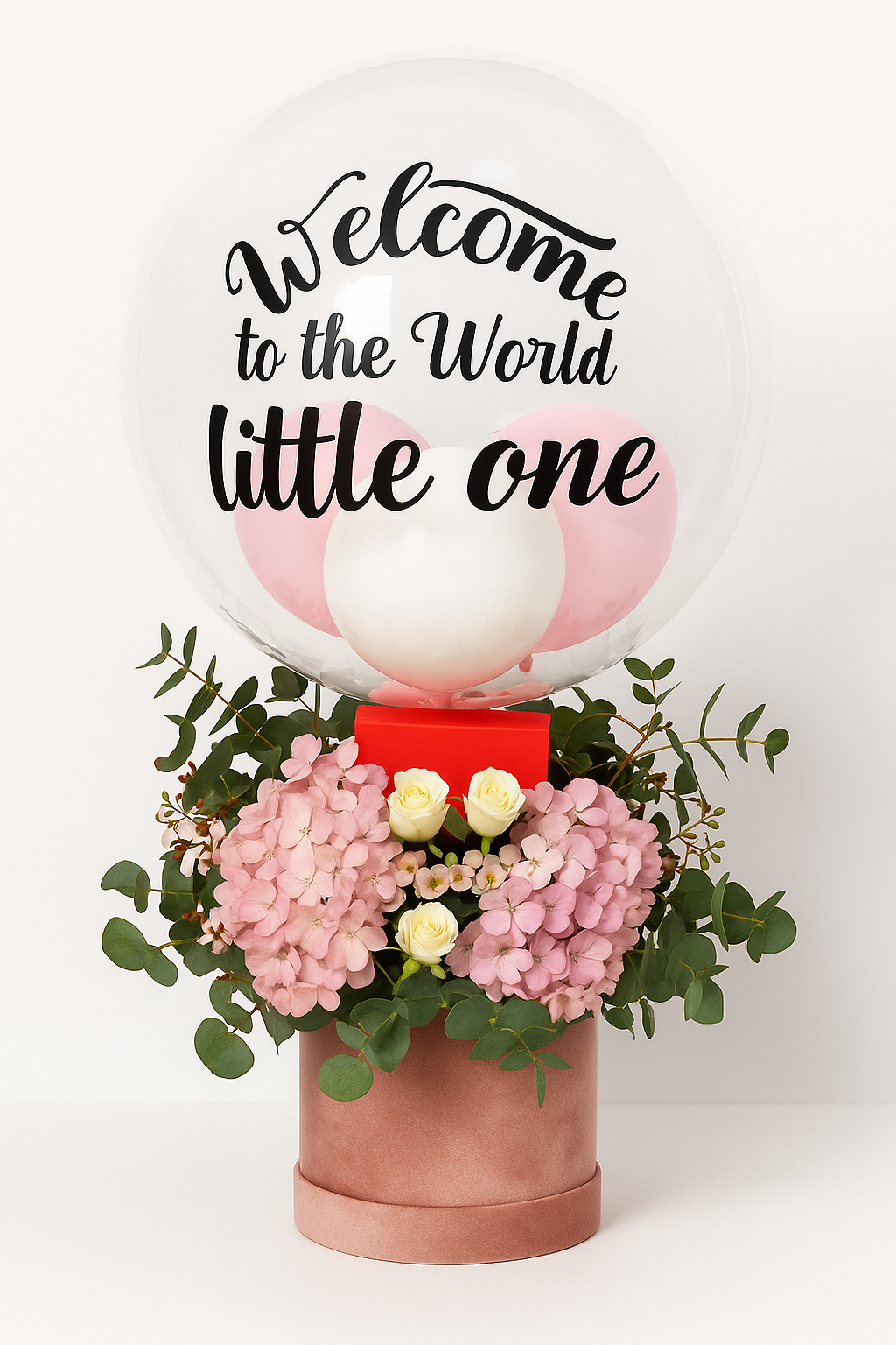 Welcome Baby Flowers , Chocolates & Balloons