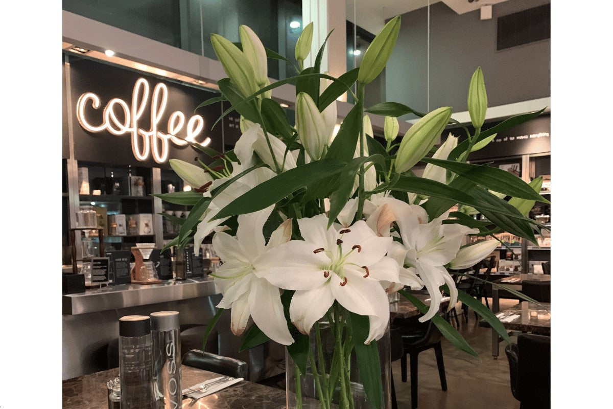 Flower arrangement for lobby Dubai