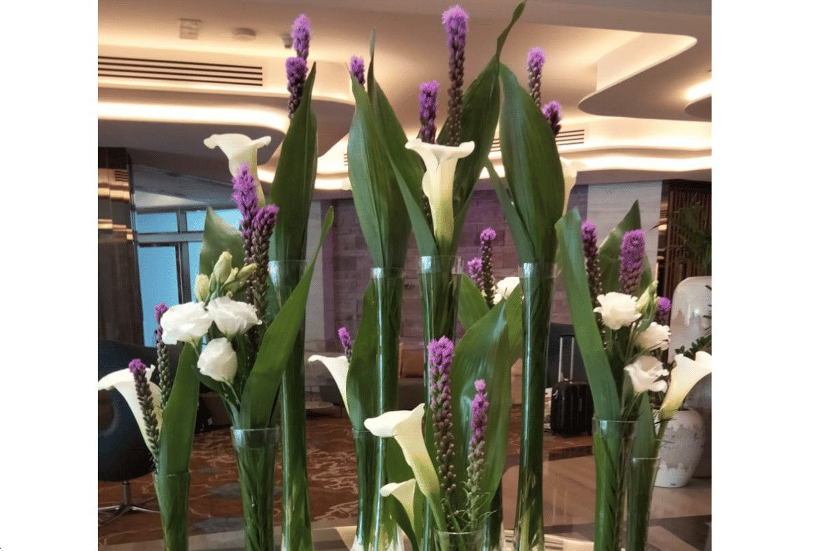 Flower arrangement for lobby Dubai UAE