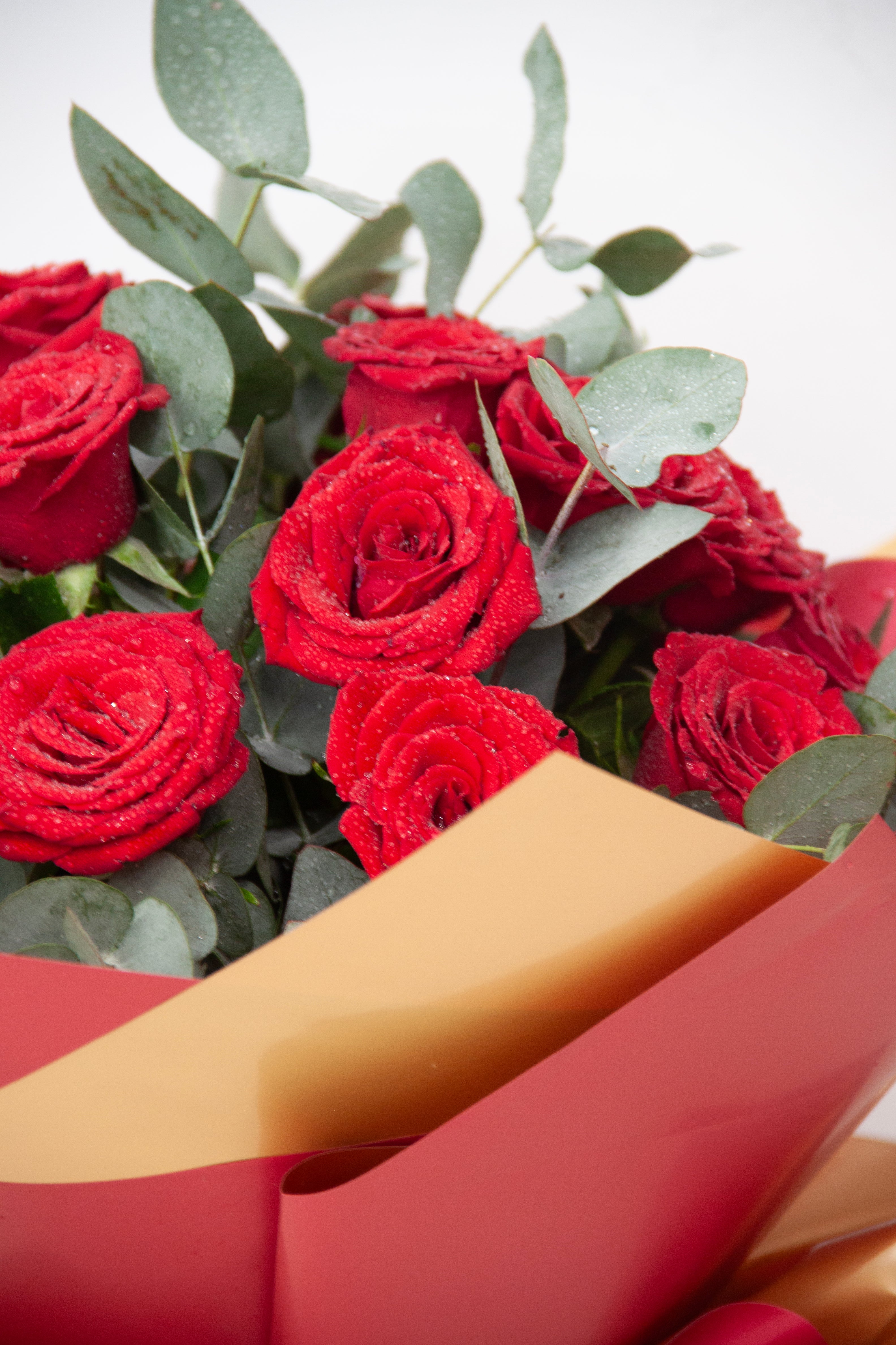 Classic Red rose bouquet