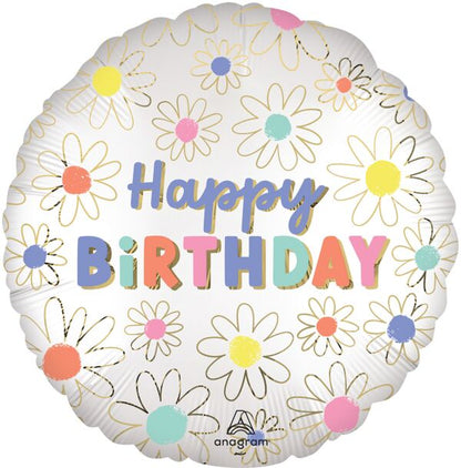Happy birthday Helium balloons