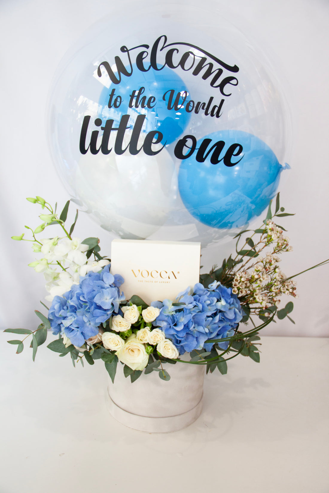 Welcome Baby  Flowers , Chocolates &amp; Balloons
