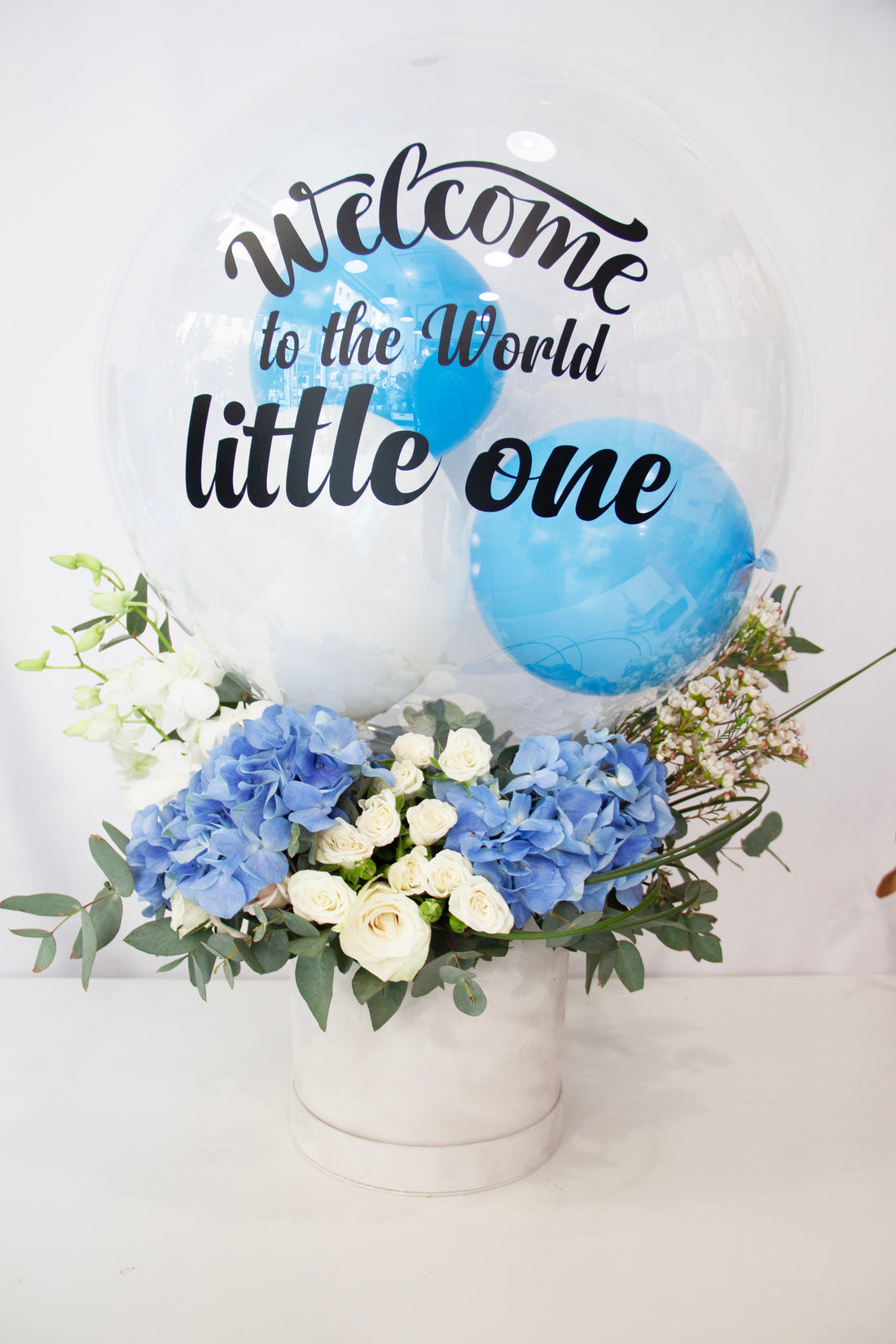 Welcome Baby  Flowers , Chocolates &amp; Balloons