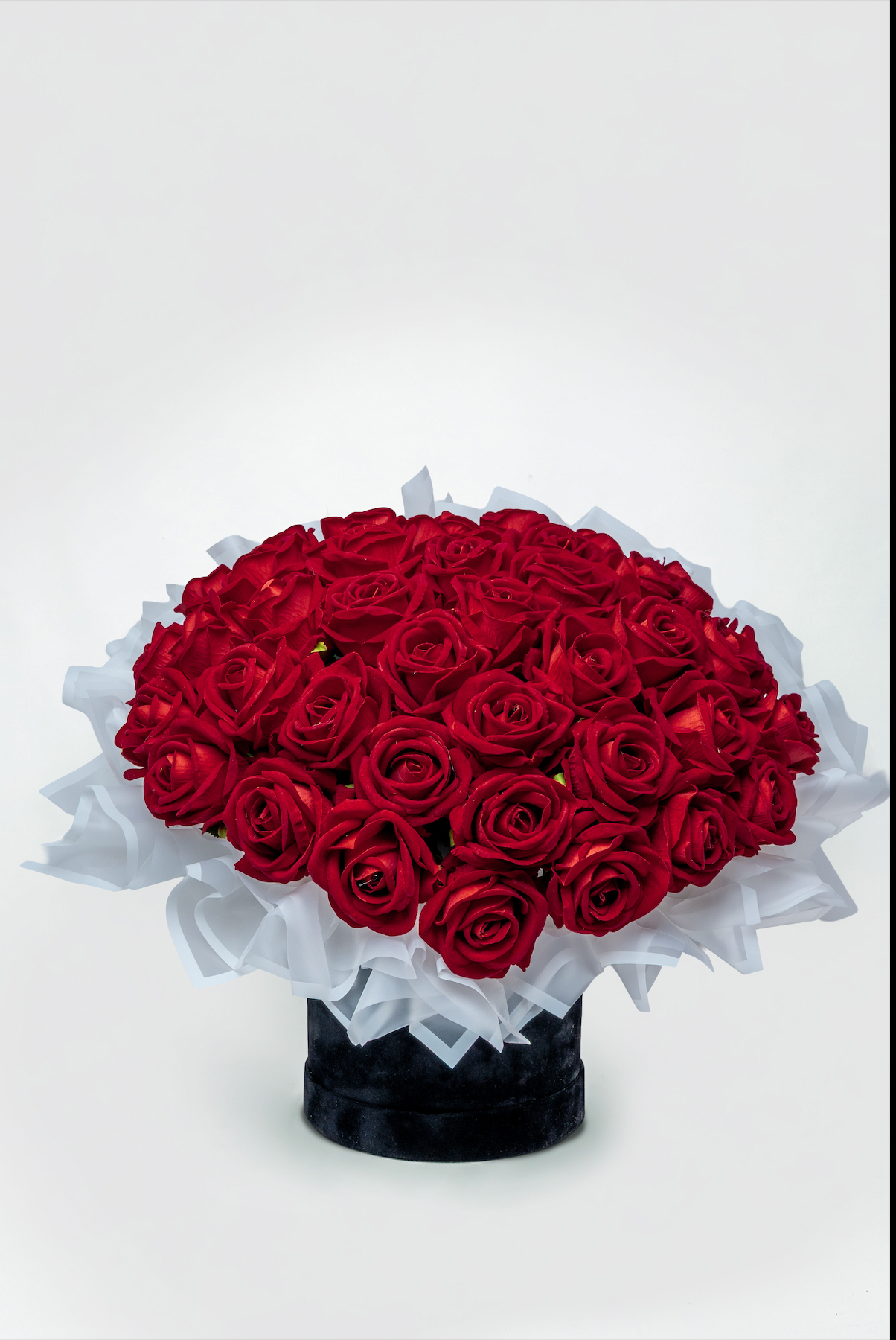 Midnight Velvet Valentine - Rose box